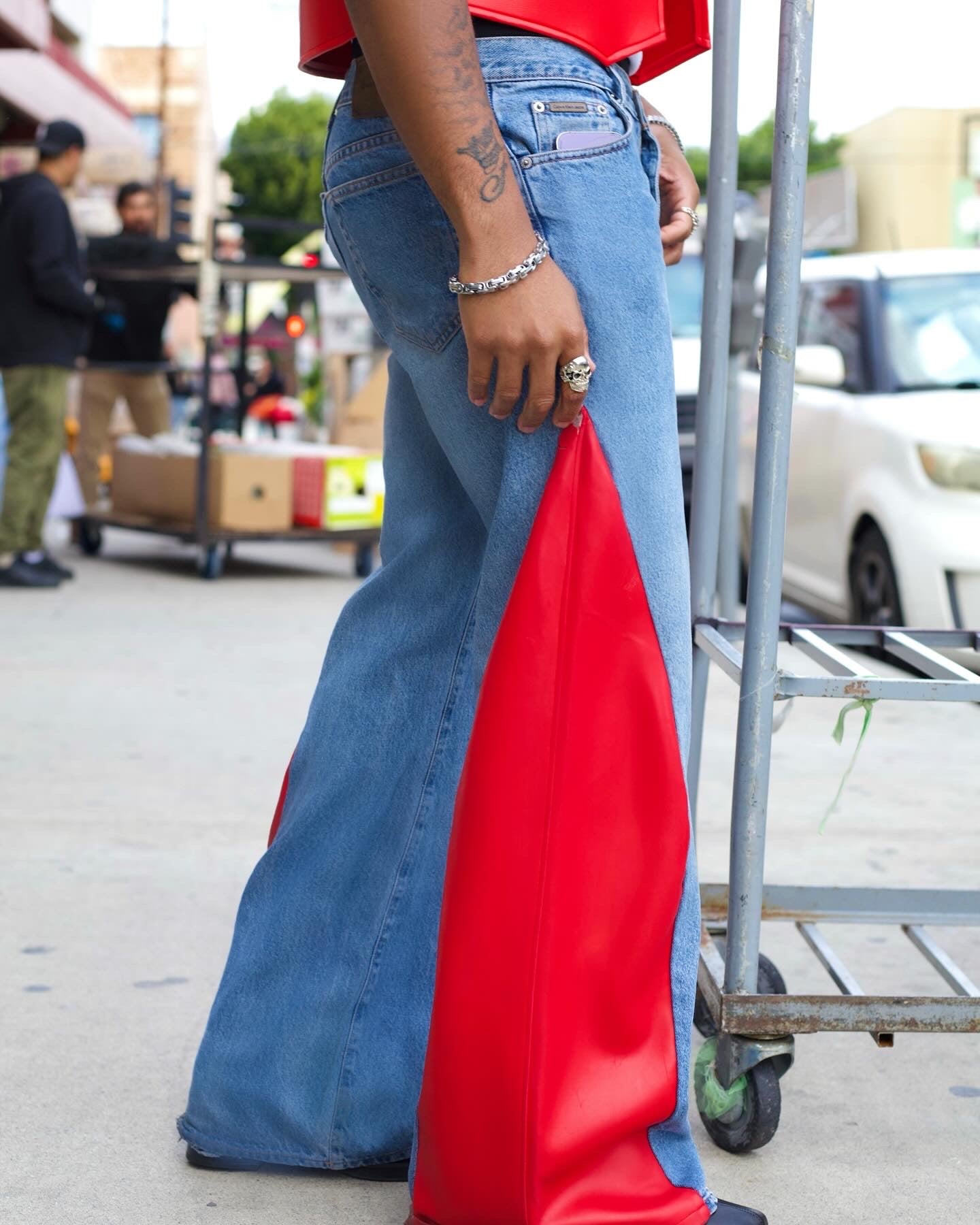 ‘Lead The Wave’ Denim Jeans