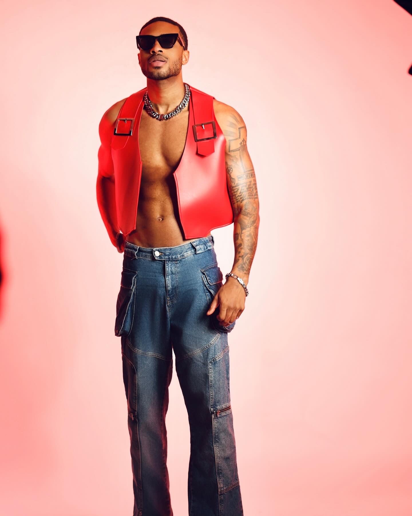 Venez Leather Vest