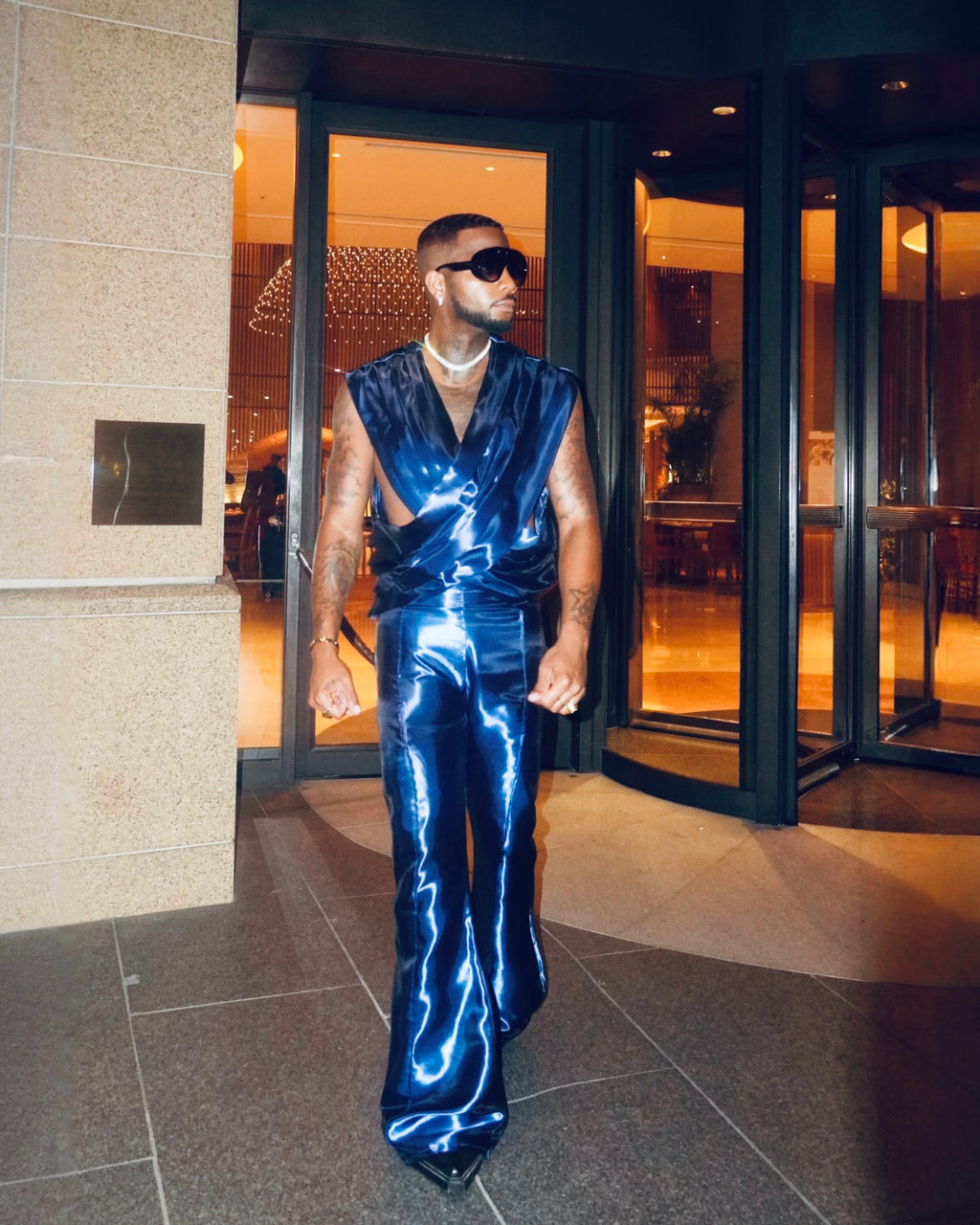Tokyo Blue Co-ord