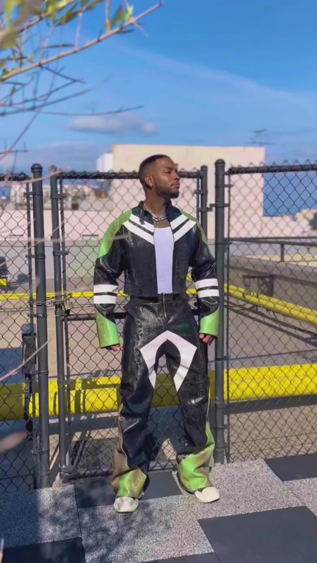 Motorsport Leather Set